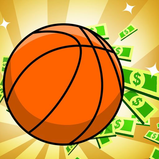 Idle Five Basketball tycoon App Free icon